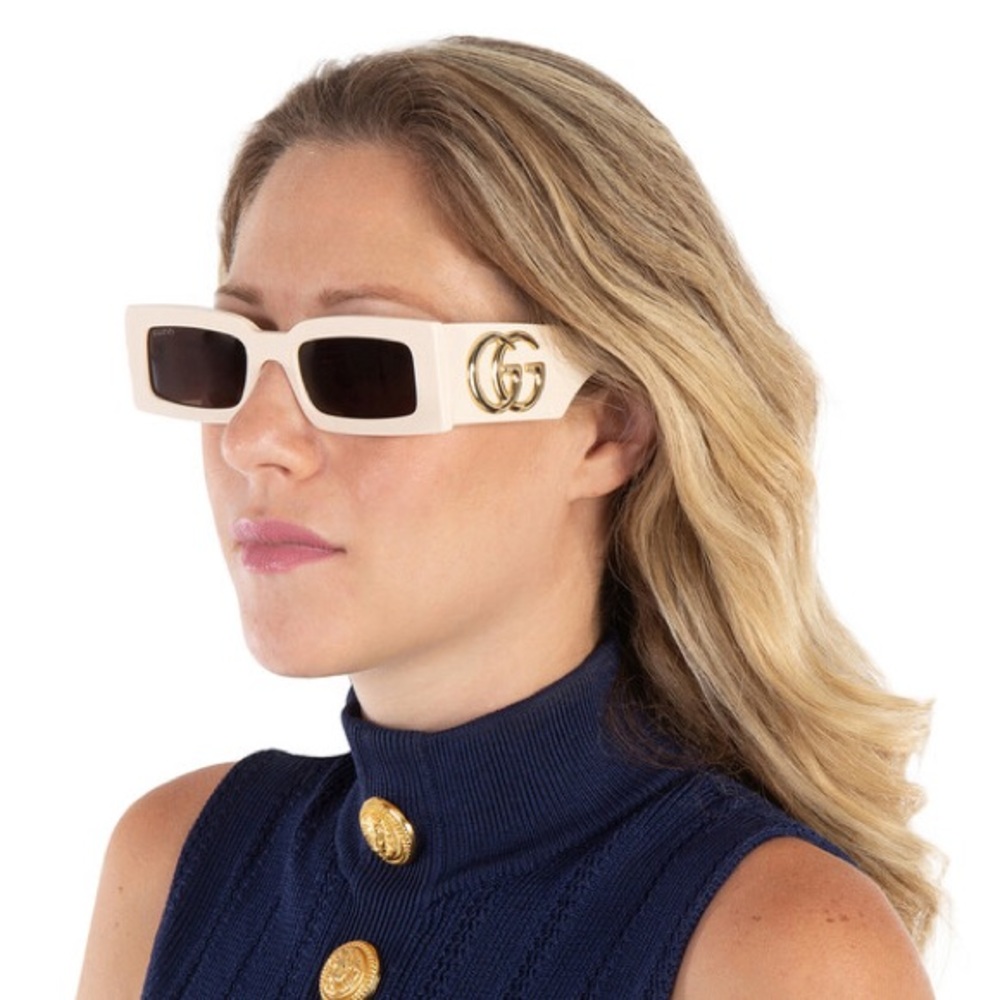 ✨ Authentic Gucci GG1425S Rectangular Sunglasses … - image 1